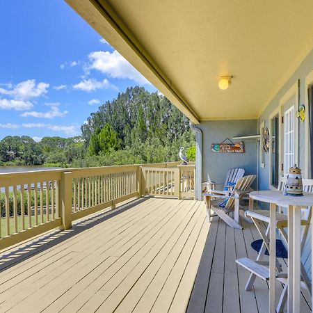 Waterfront Duplex With Dock And Views Near Town! Villa ซีดาร์คีย์ ภายนอก รูปภาพ